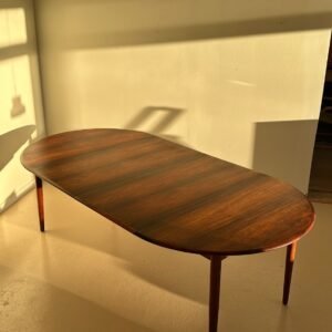 Johannes Nørgaard Rosewood Danish Dining Table