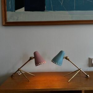 Jean-Boris Lacroix Table Lamps by Falkenbergs Belysning