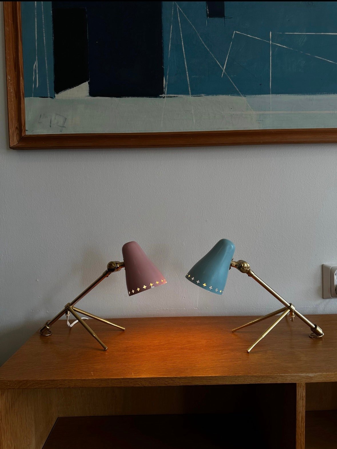 Jean-Boris Lacroix Table Lamps by Falkenbergs Belysning