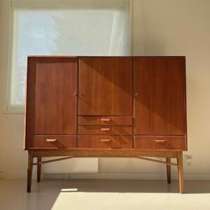 E.W. Bach Danish 1960’s Teak Dresser
