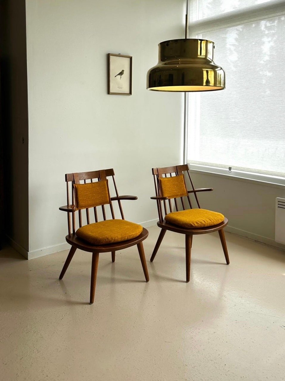 Yngve Ekström ”Sibbo” Lounge Chairs by Swedese Möbler