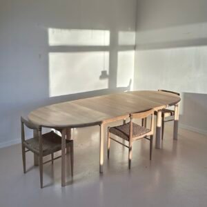 Skovby Møbler Massive Beech Dining Table