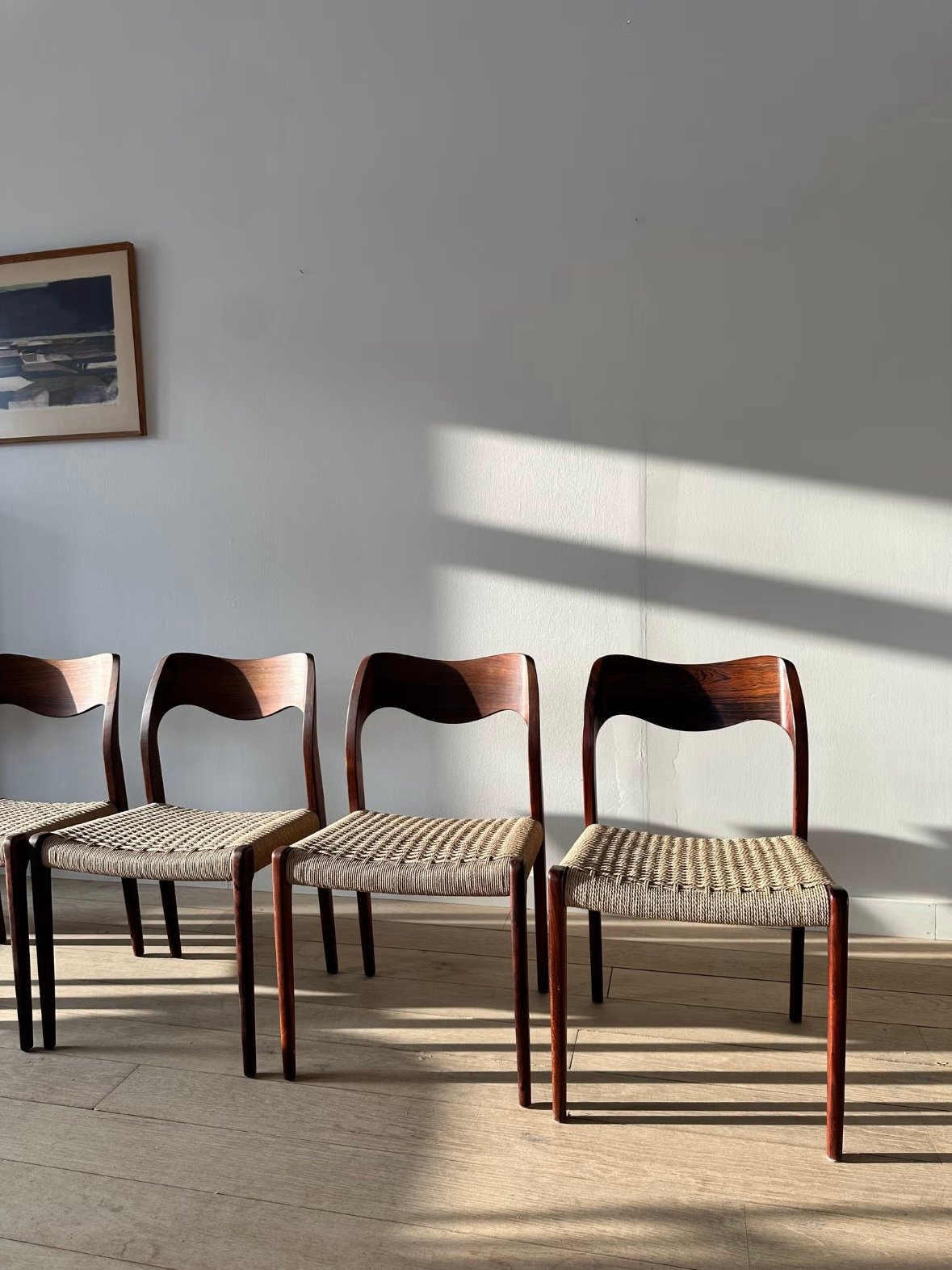 Niels Otto Møller Model 71 Rosewood Papercorded