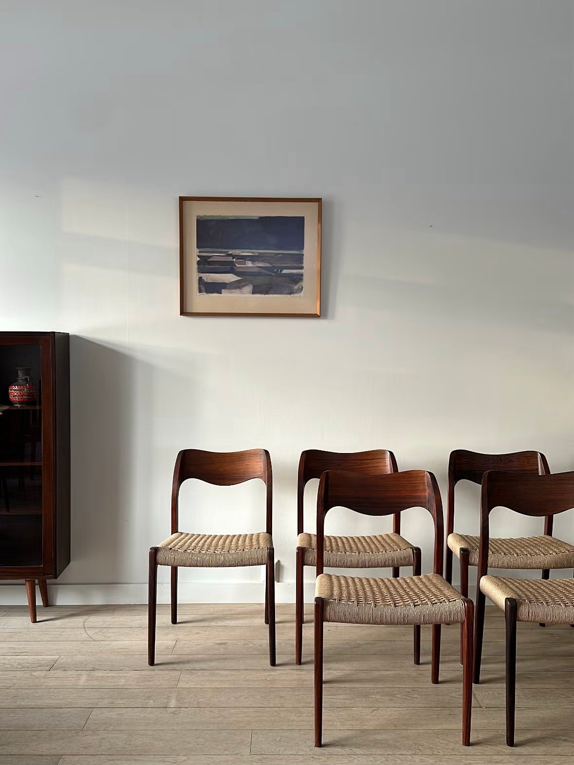 Niels Otto Møller Model 71 Rosewood Papercorded - Image 4