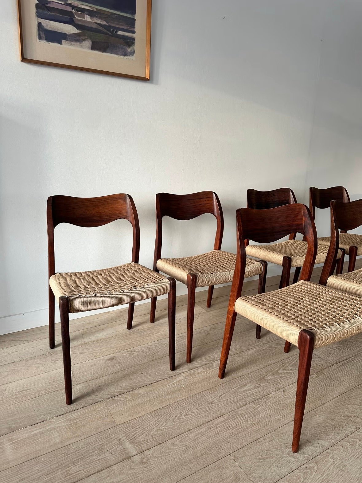 Niels Otto Møller Model 71 Rosewood Papercorded - Image 6