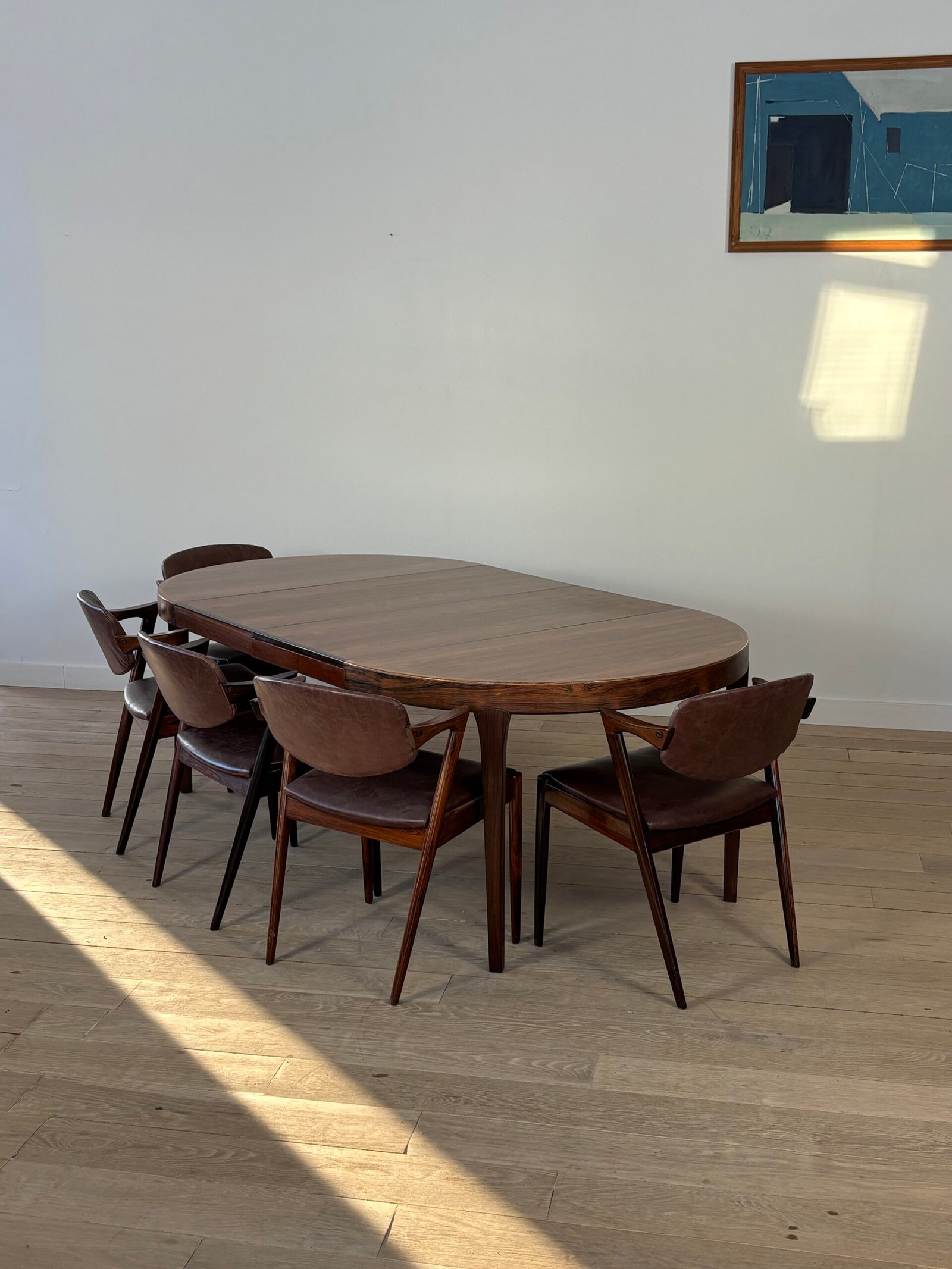 Ib Kofod Larsen by Faarup Møbelfabrik Rosewood Dining Table - Image 2