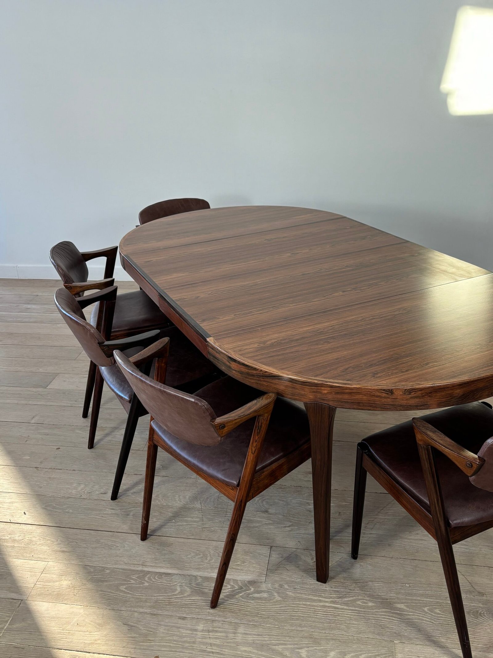 Ib Kofod Larsen by Faarup Møbelfabrik Rosewood Dining Table - Image 4