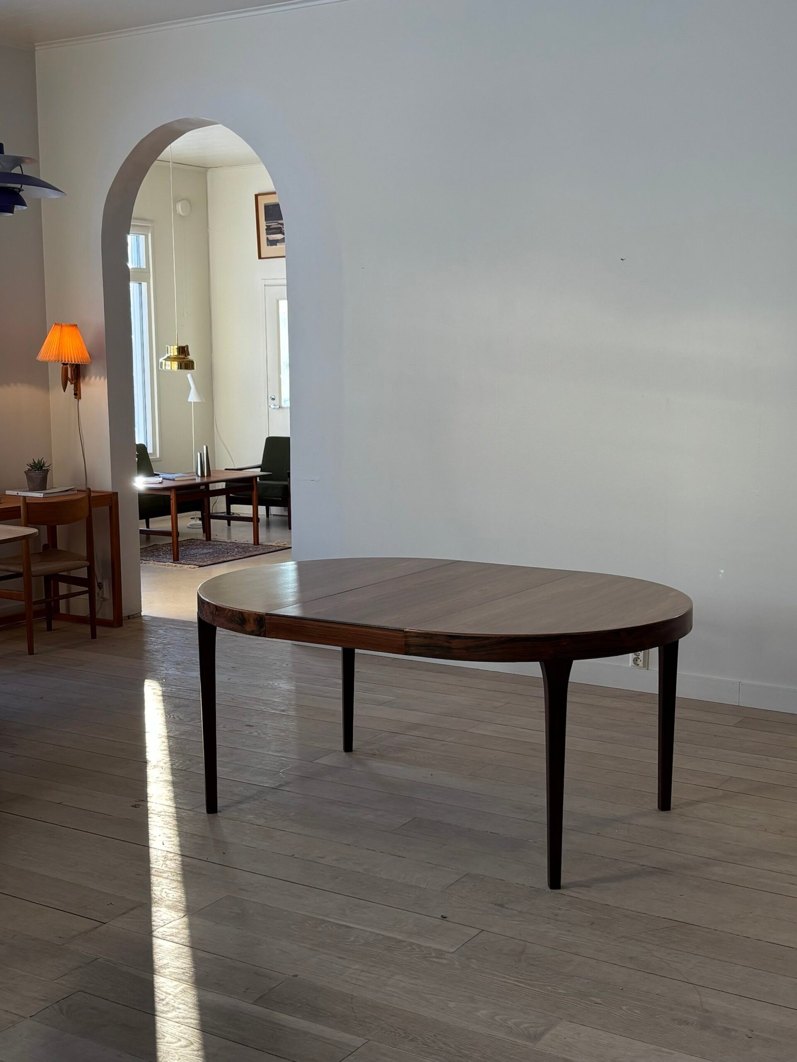 Ib Kofod Larsen by Faarup Møbelfabrik Rosewood Dining Table - Image 5