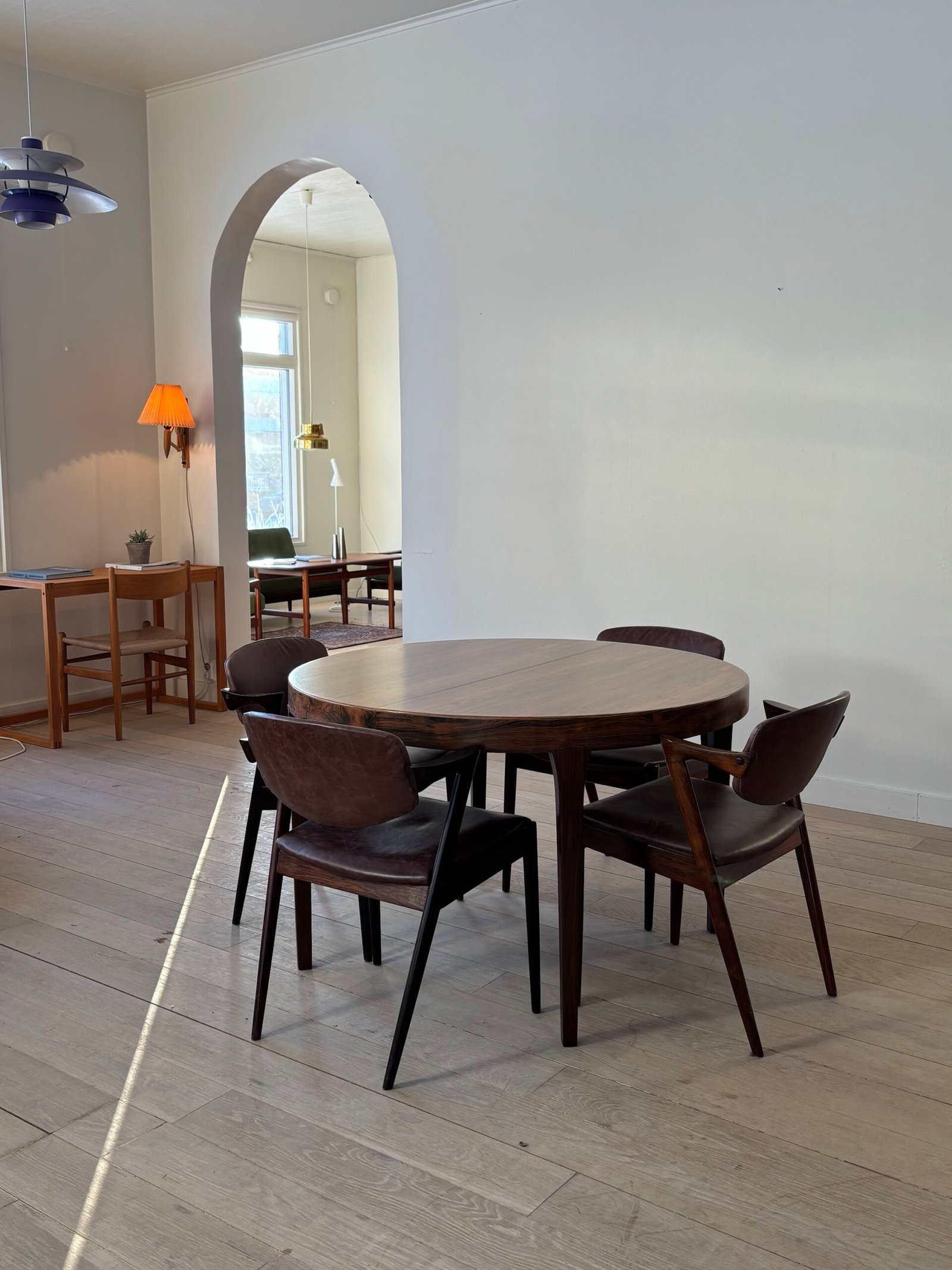 Ib Kofod Larsen by Faarup Møbelfabrik Rosewood Dining Table - Image 6