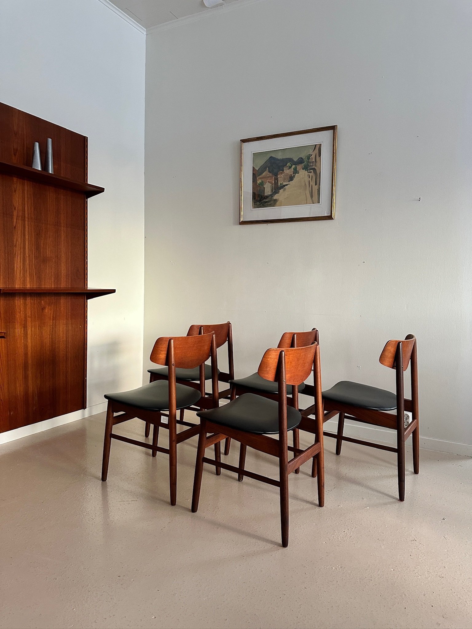 Danish Teak Dining Chair - Image 4