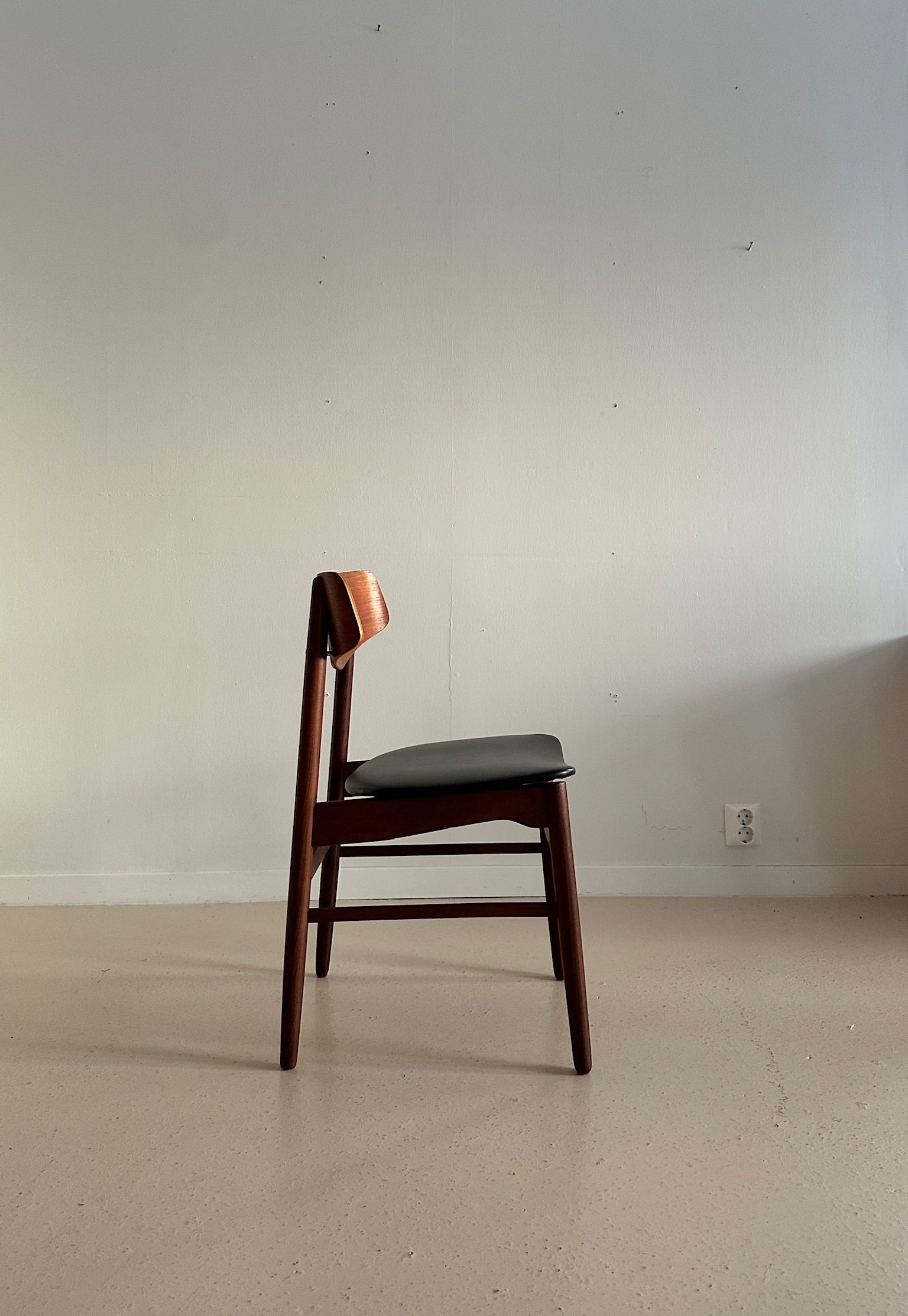 Danish Teak Dining Chair - Image 6