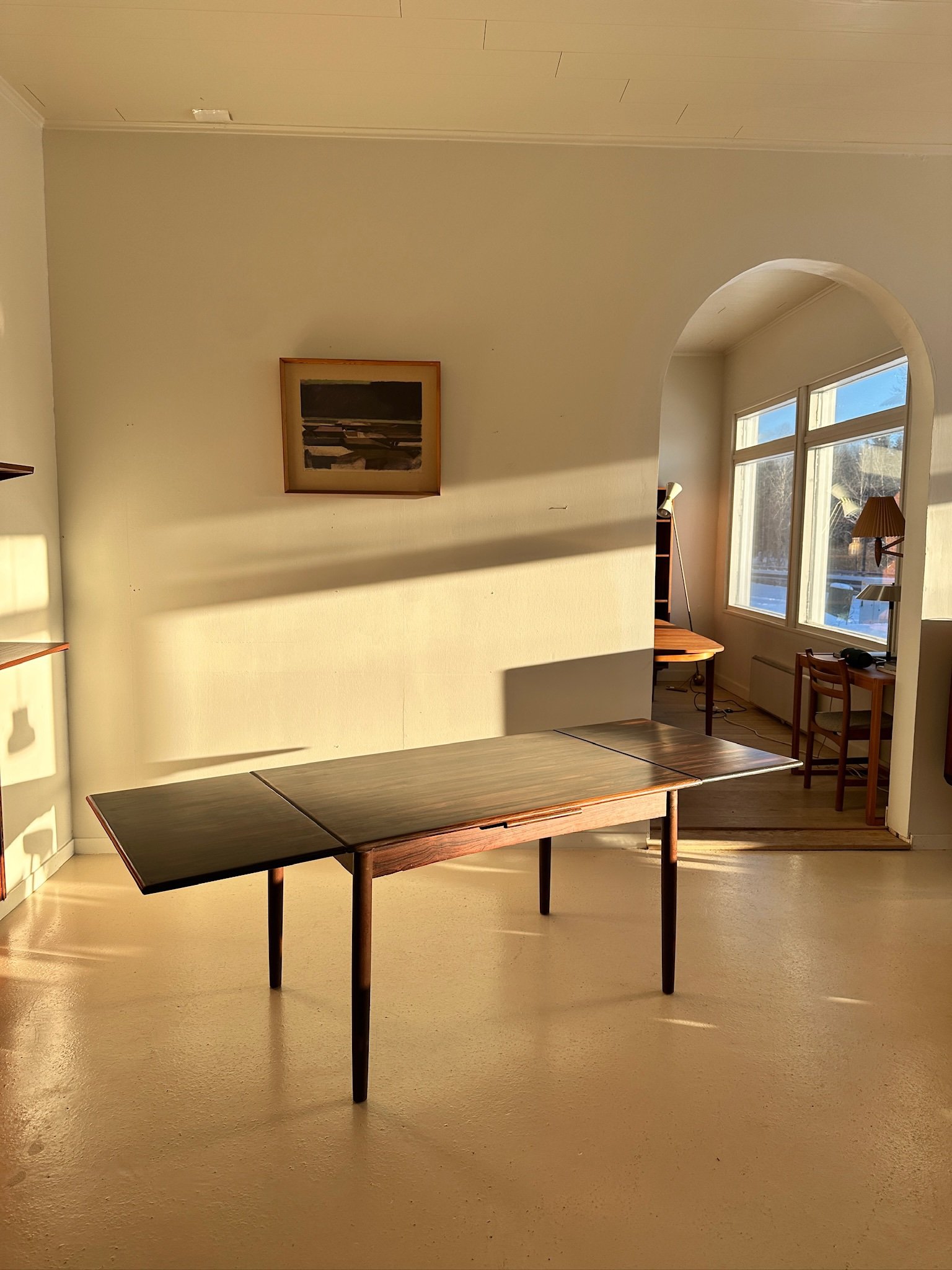 Danish Rosewood Dining Table