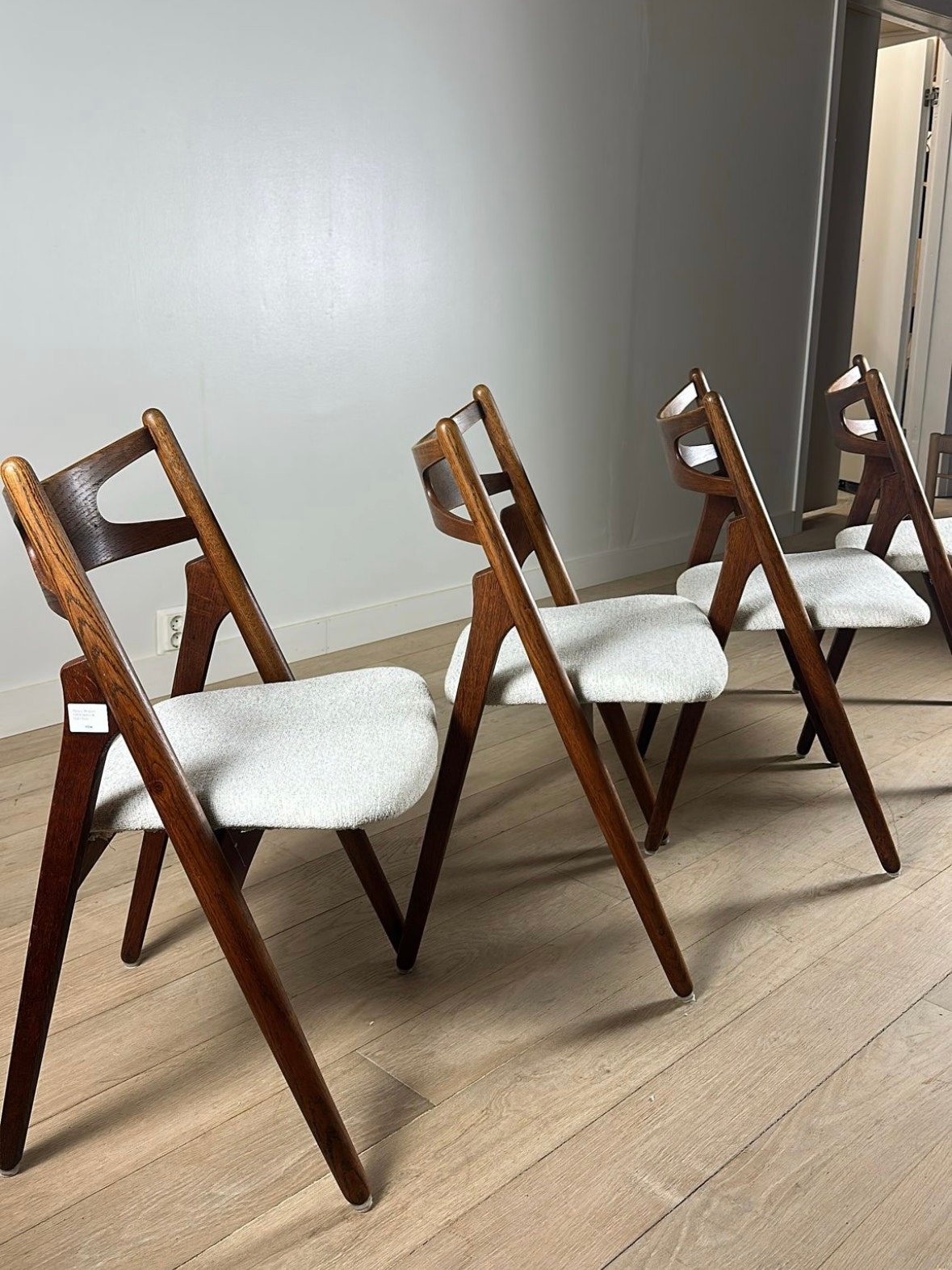 Hans J. Wegner CH29 by Carl Hansen & Søn Oak - Image 3