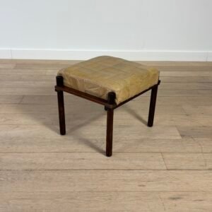 ”Safari” Leather Footstool