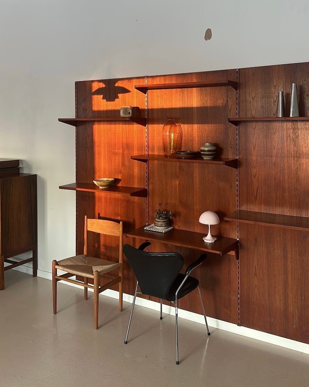 Kai Kristiansen FM Møbler 60’s Teak Wall Unit
