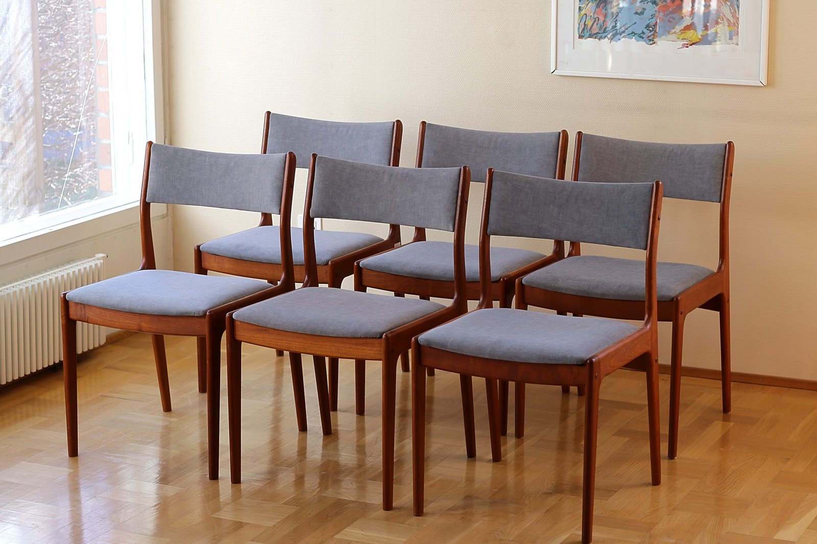 Johannes Andersen by Uldum Møbelfabrik Dining Chair (set) - Image 6