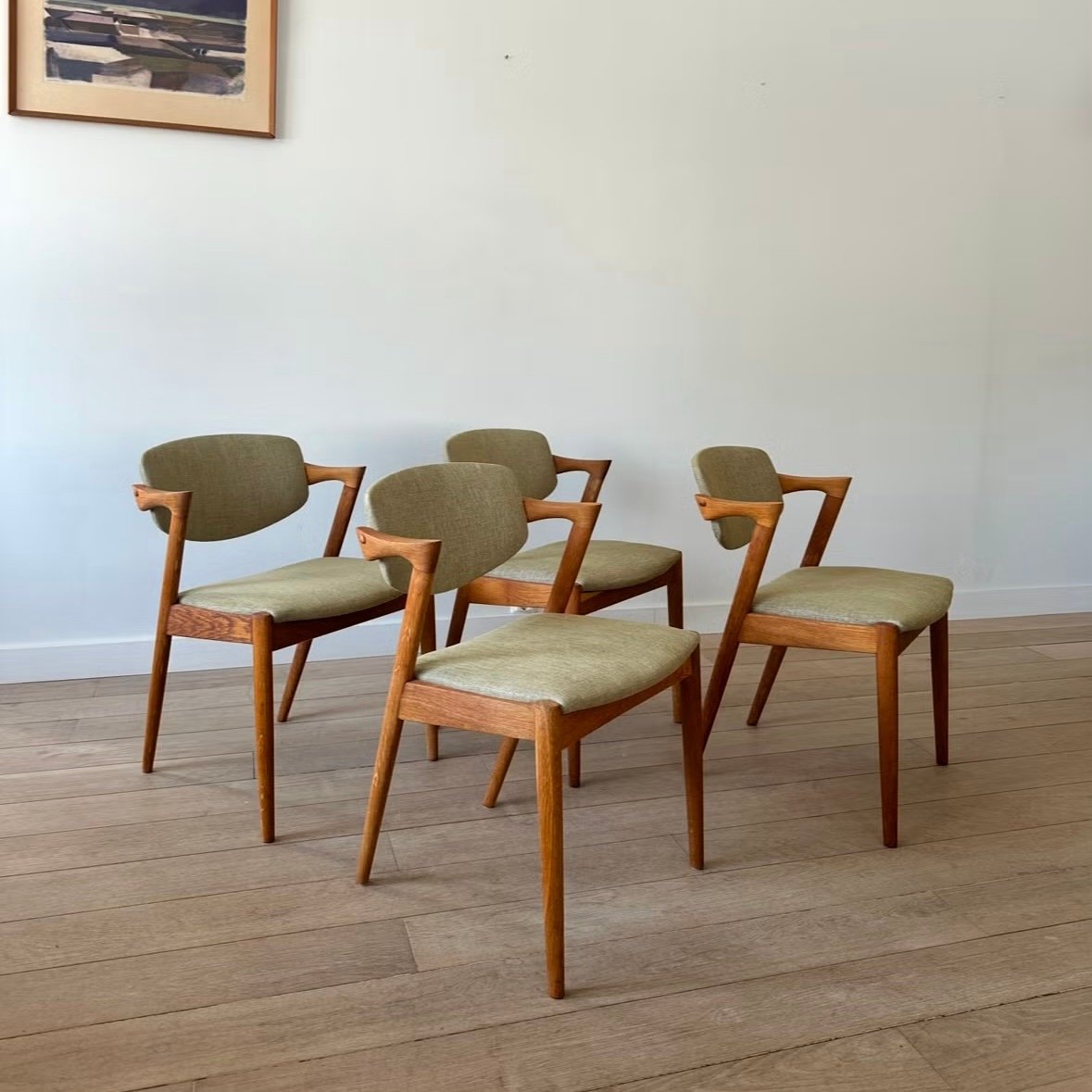 Kai Kristiansen ”Z-chair” model 42 Oak