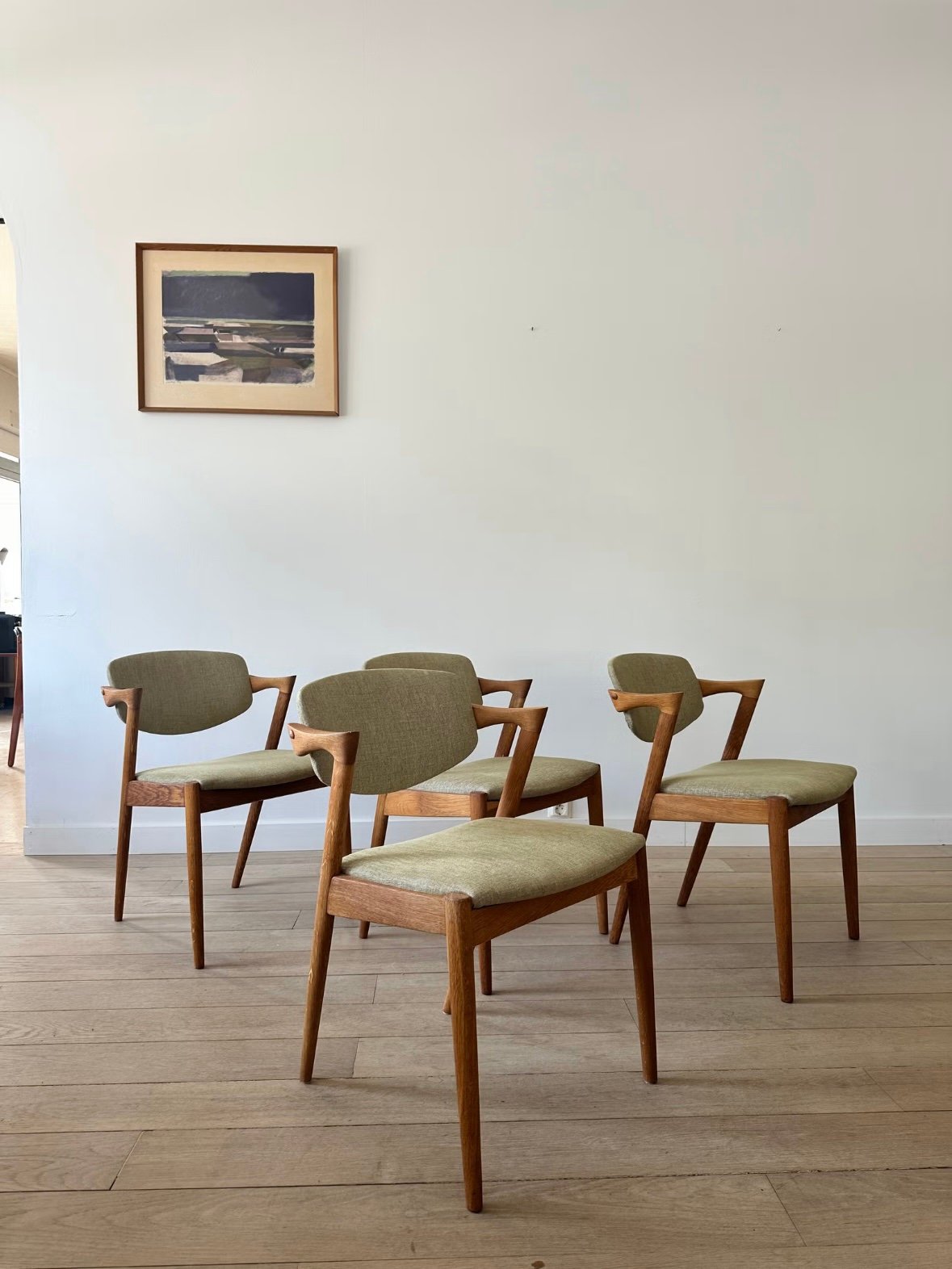 Kai Kristiansen ”Z-chair” model 42 Oak - Image 5