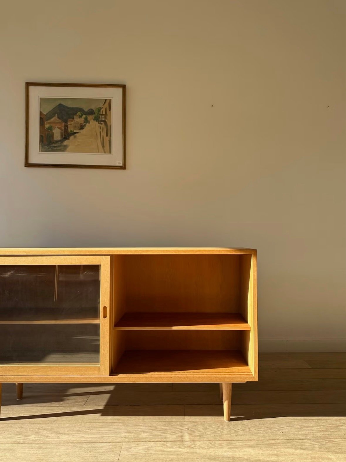 Børge Mogensen ’Öresund’ Oak Vitrine Sideboard - Image 4