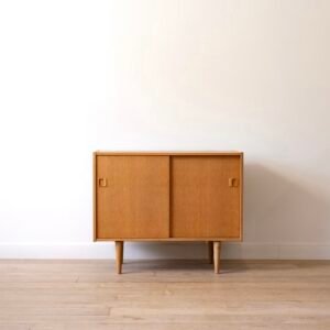 Danish 1960’s Small Oak Cabinet