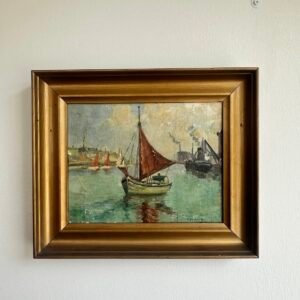 Emil Dyrberg-Petersen (1908-1973) Oil Painting