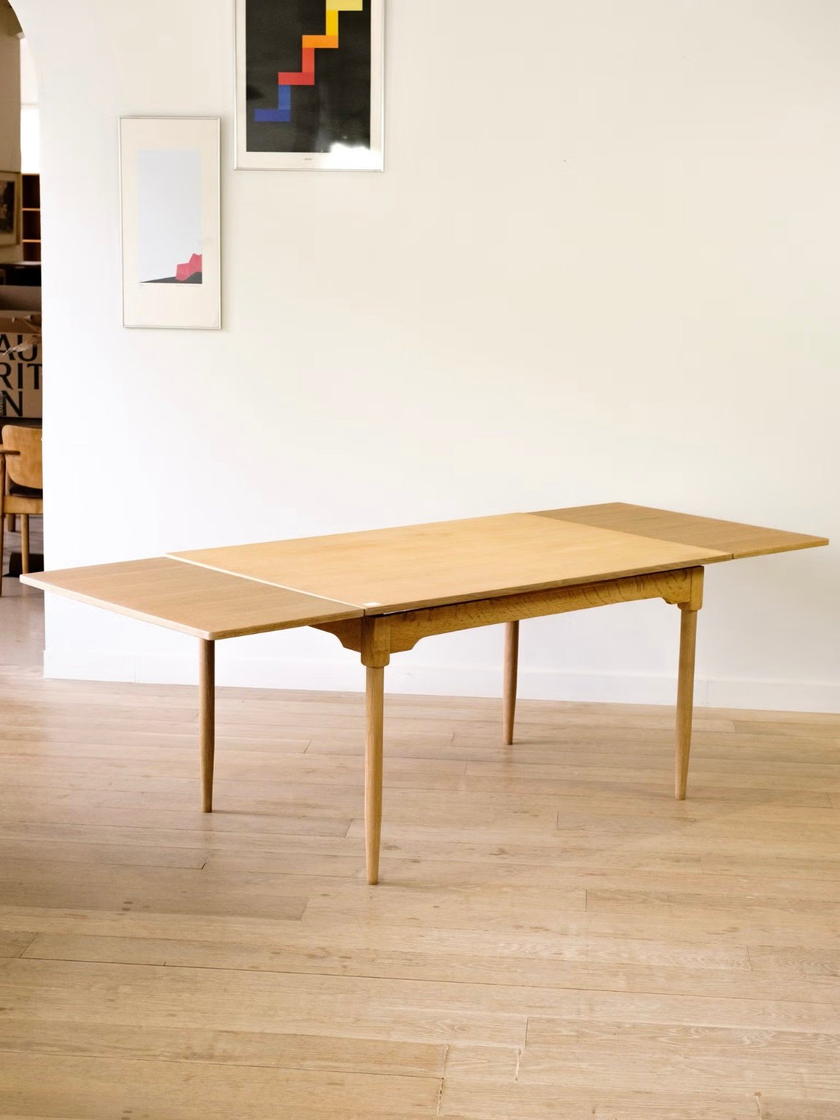 Danish Leaf Oak Dining Table