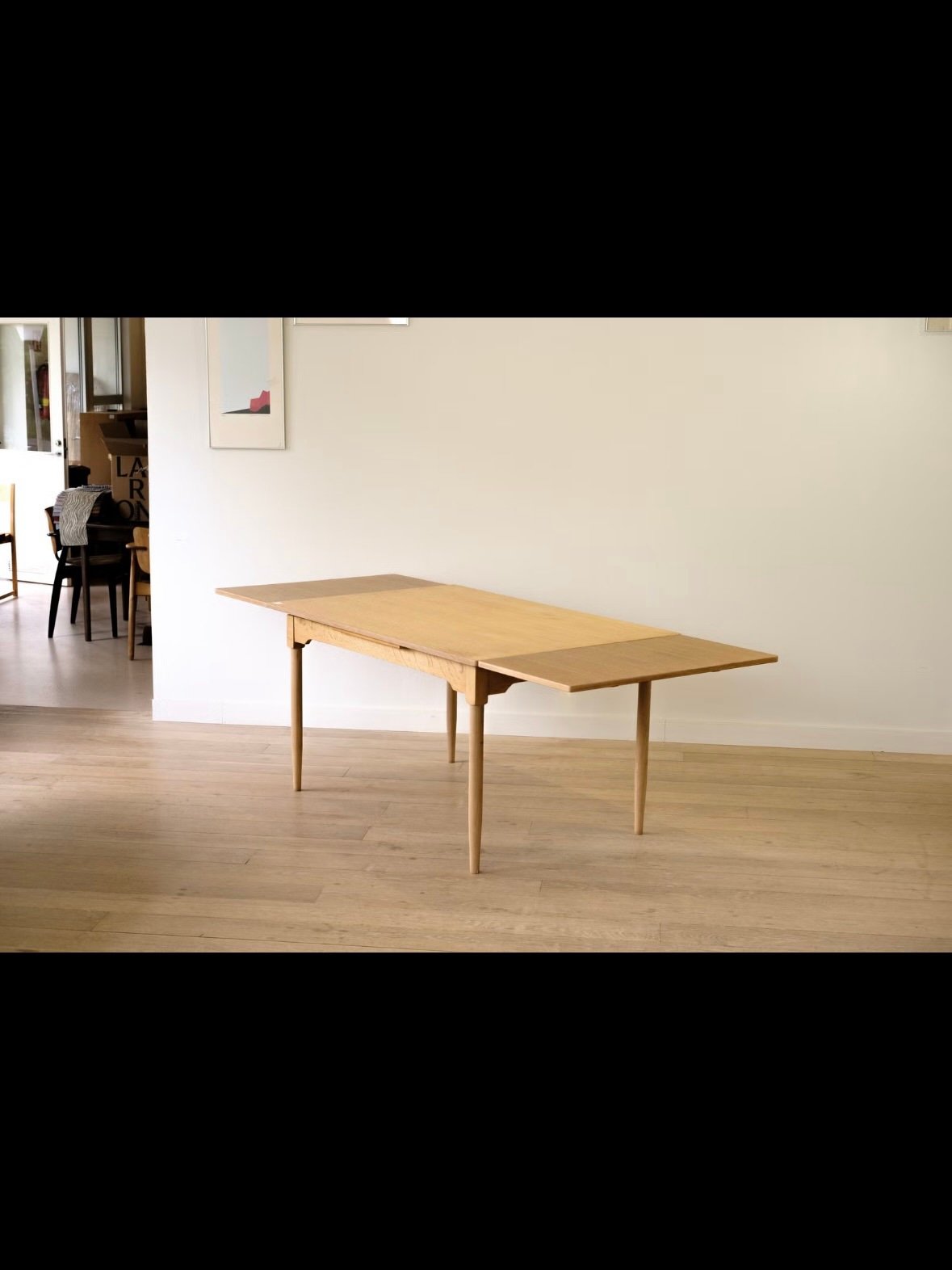 Danish Leaf Oak Dining Table - Image 6