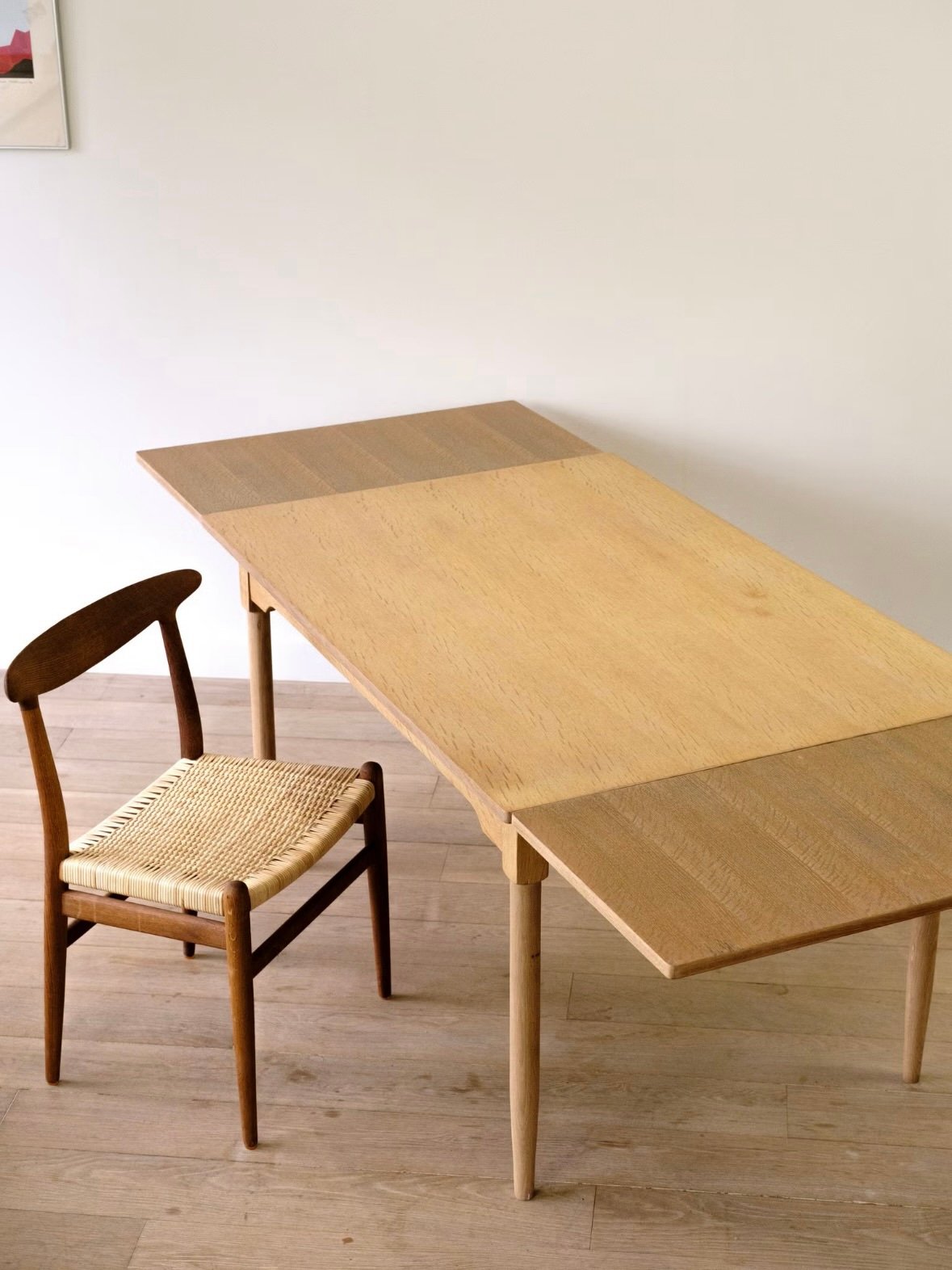 Danish Leaf Oak Dining Table - Image 4