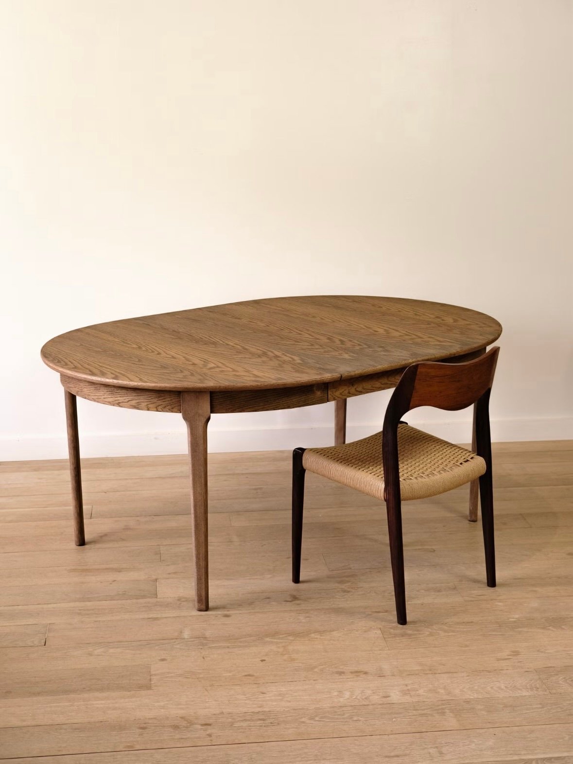Danish Dark Oak Table - Image 2