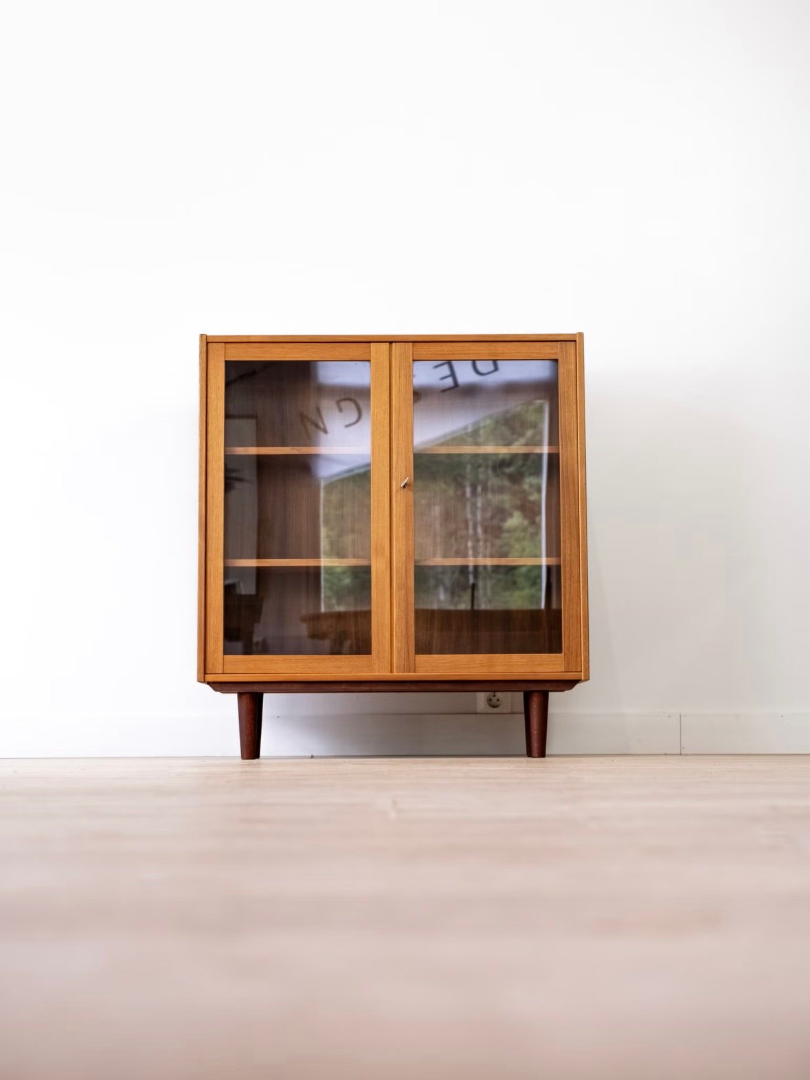 1960’s Walnut Vitrine