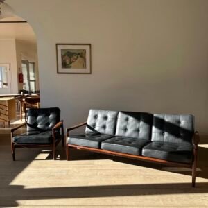 Erik Wörtz ’Kolding’ 1960’s IKEA Sofa & Lounge Chair