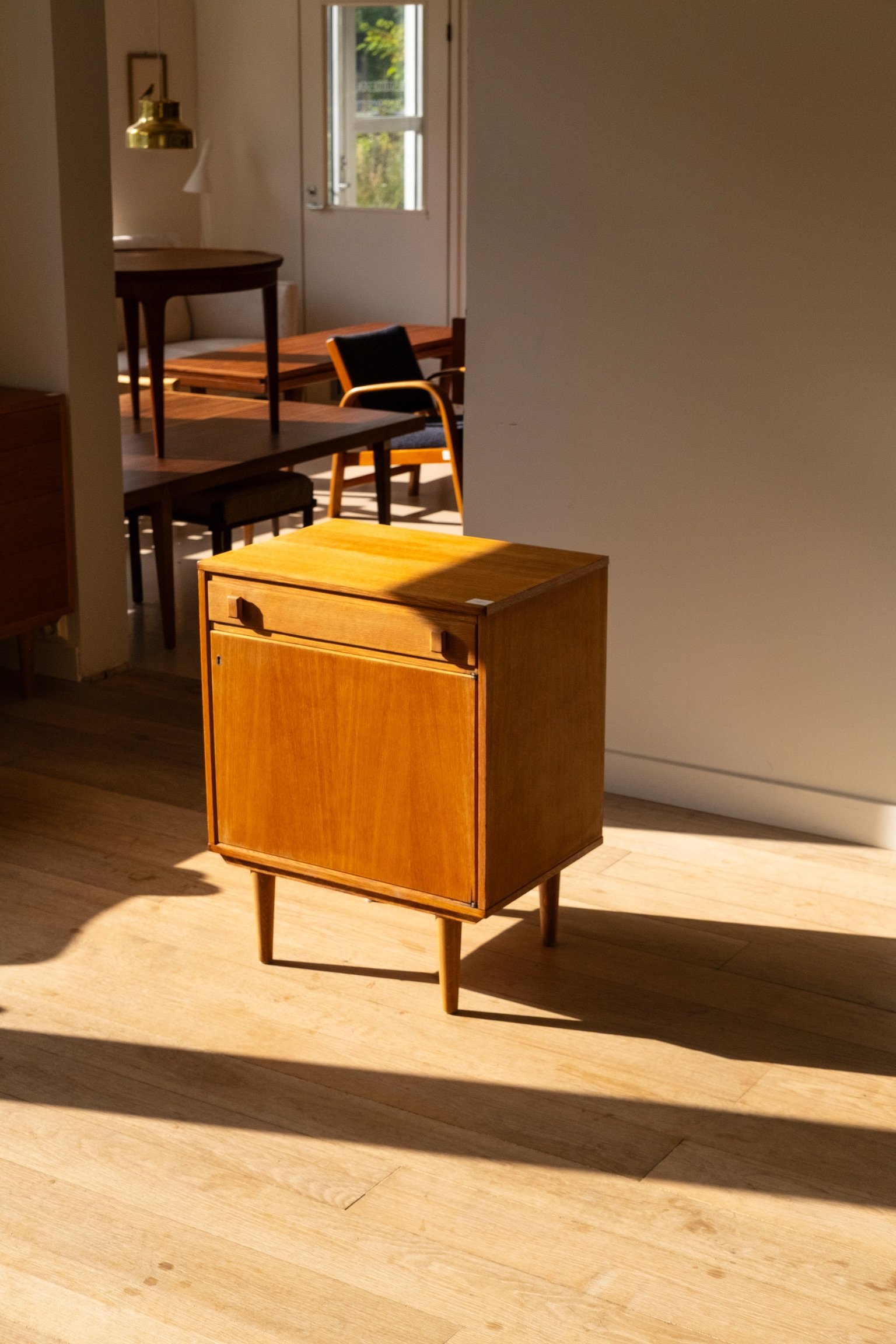 Small Danish Oak Cabinet