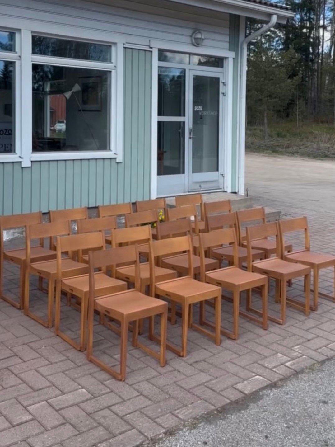 Sven Markelius Orchestra Chair Birch