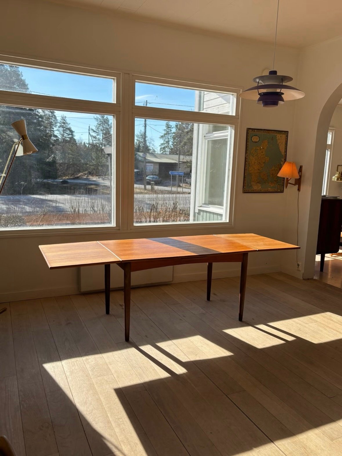 Danish Teak Dining Table