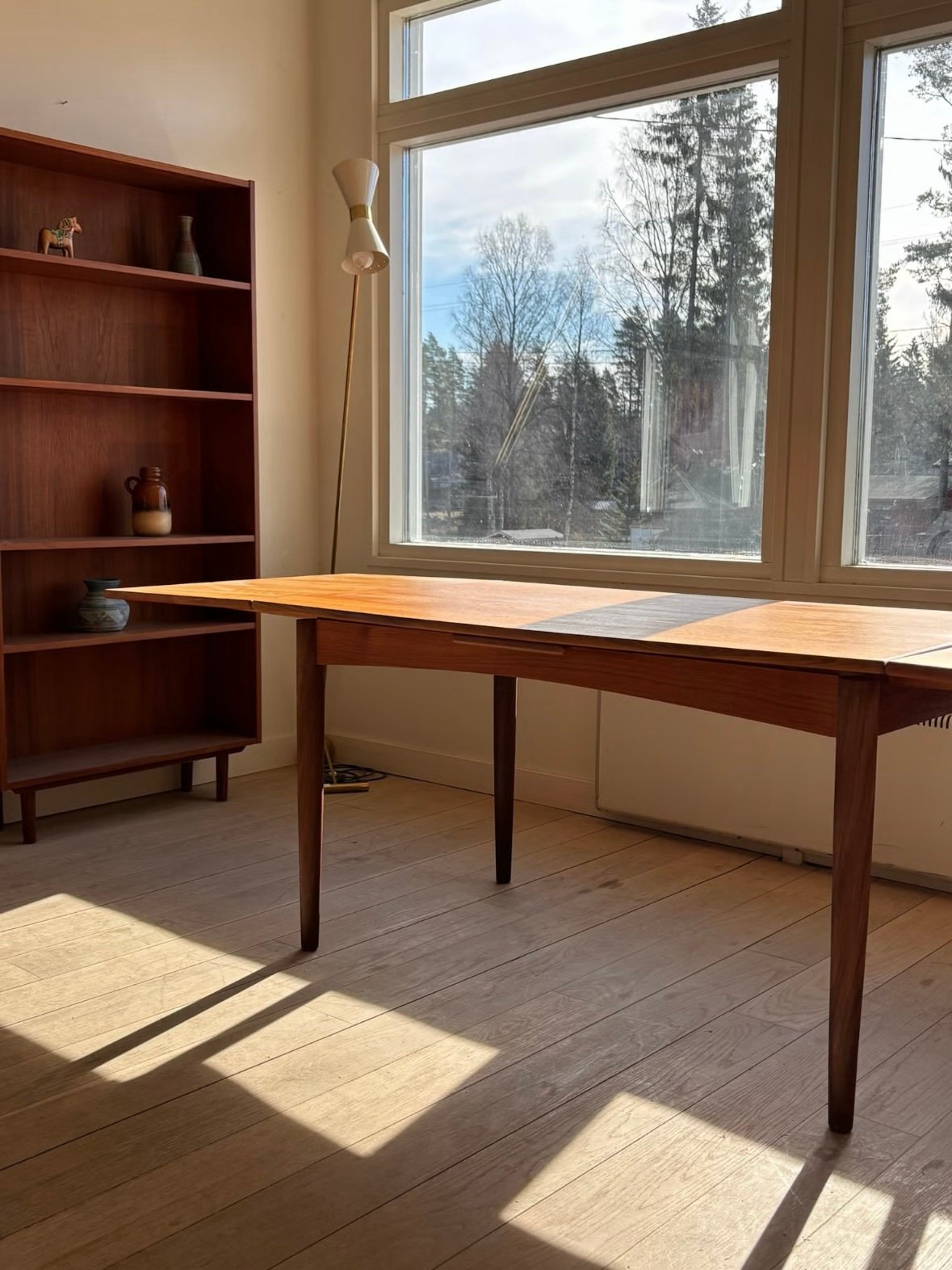 Danish Teak Dining Table - Image 2