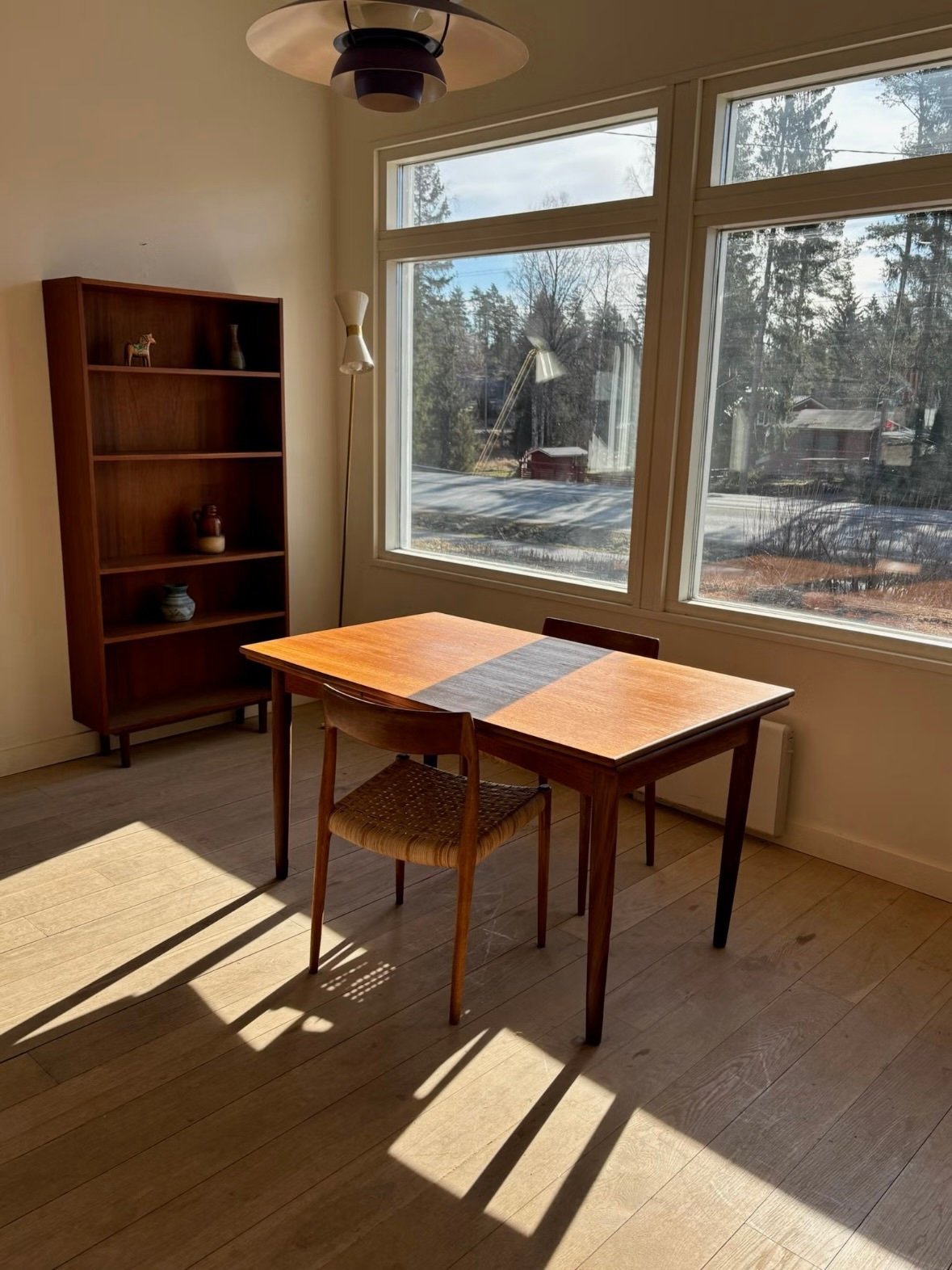 Danish Teak Dining Table - Image 4