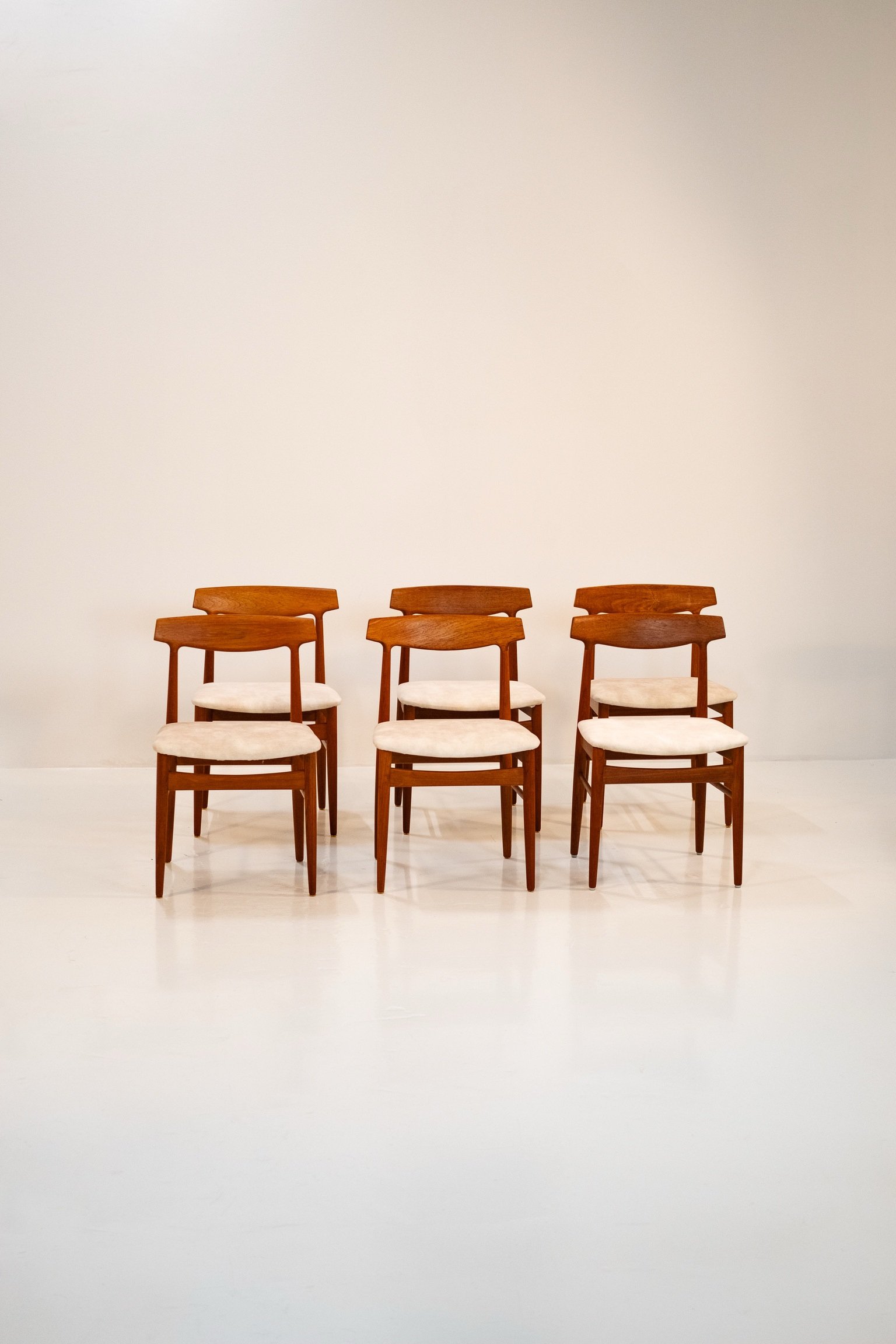 Henning Kjærnulf Teak Danish Dining Chairs - Image 3