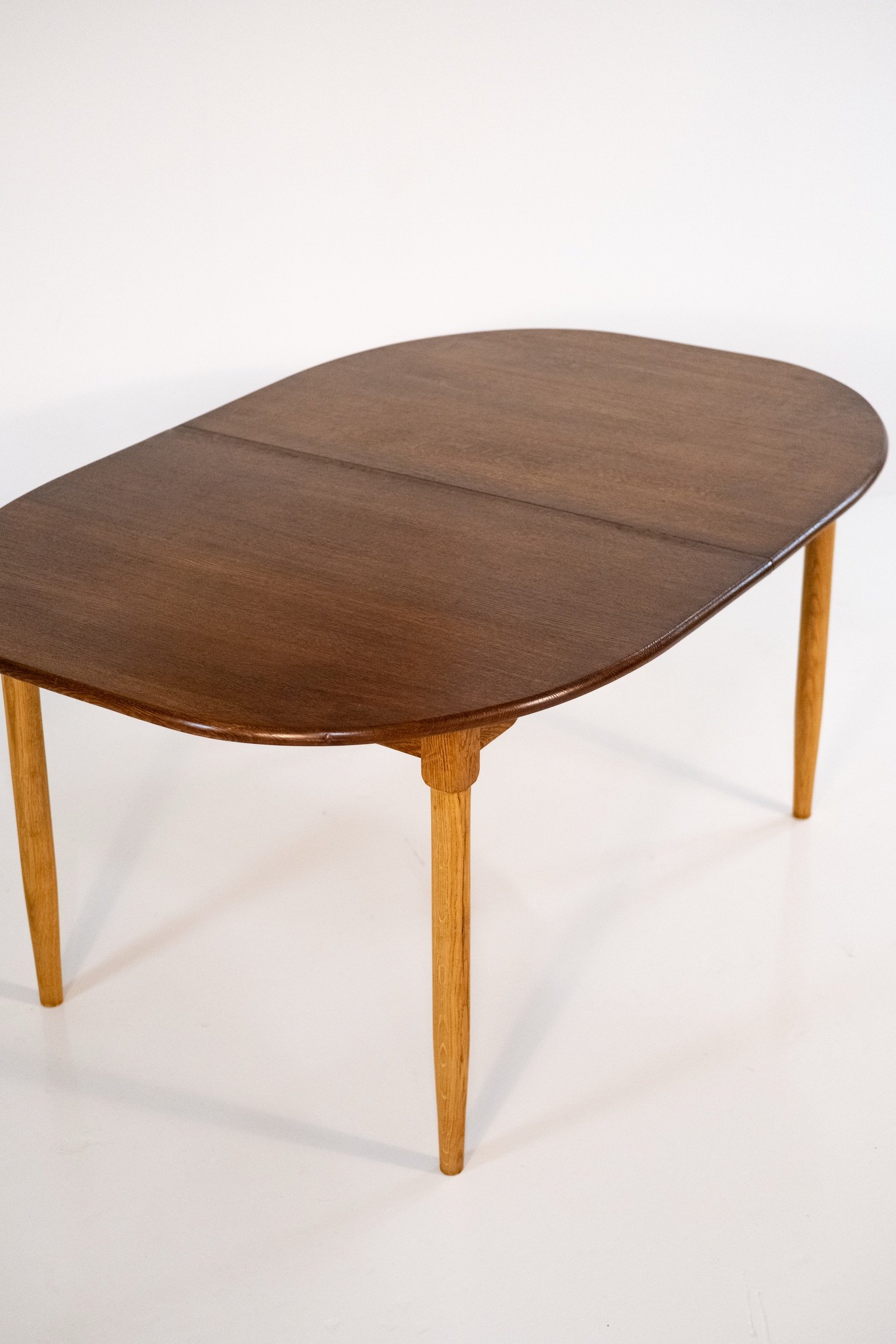 Long Narrow Danish Oak Dining Table - Image 7