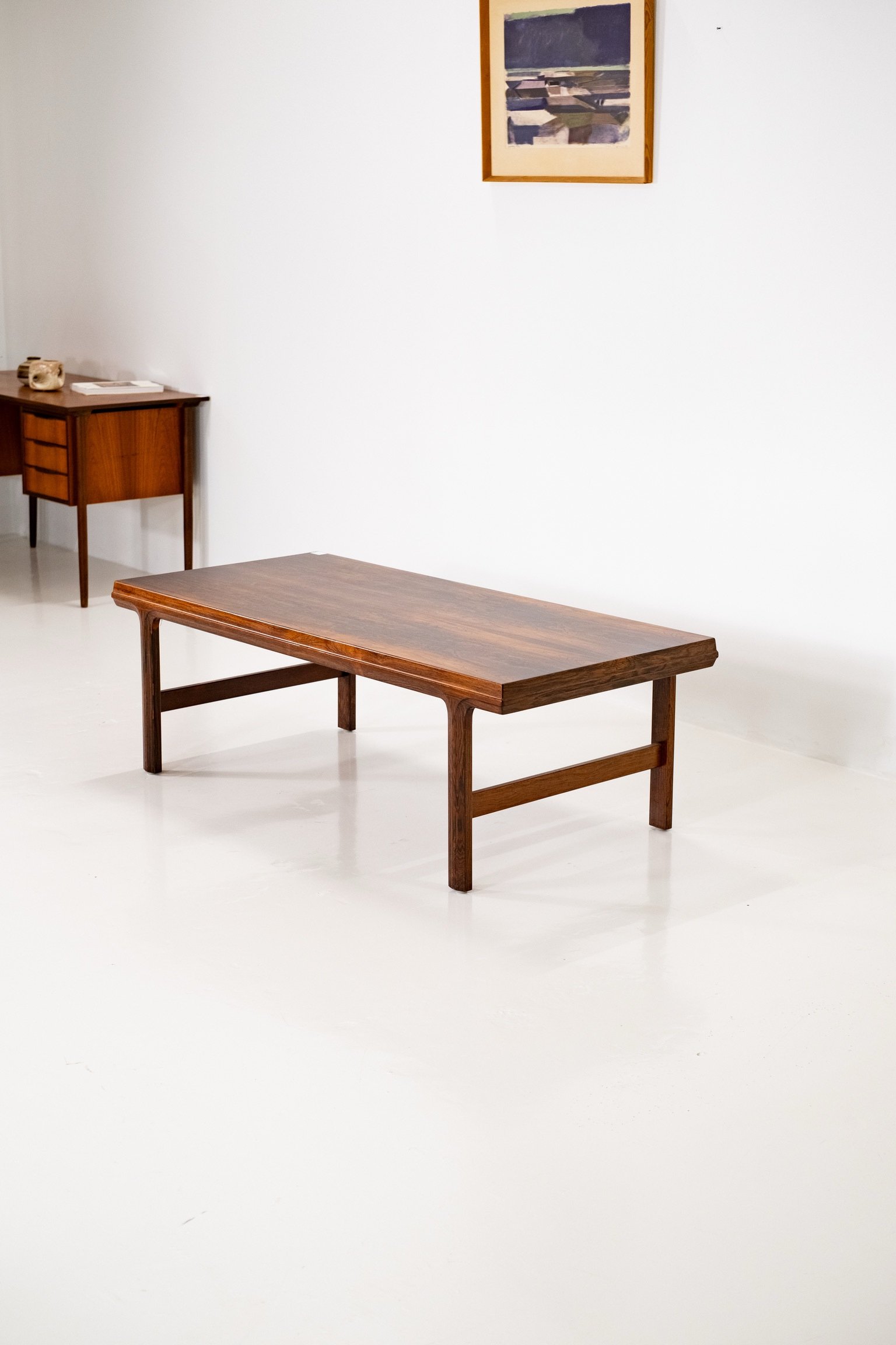 Rosewood Jacarandá Scandinavian Sofa Table